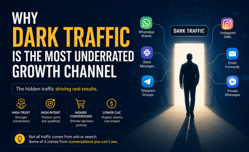 Why Dark Traffic Is the Most Underrated Growth Channel in Digital Marketing ?